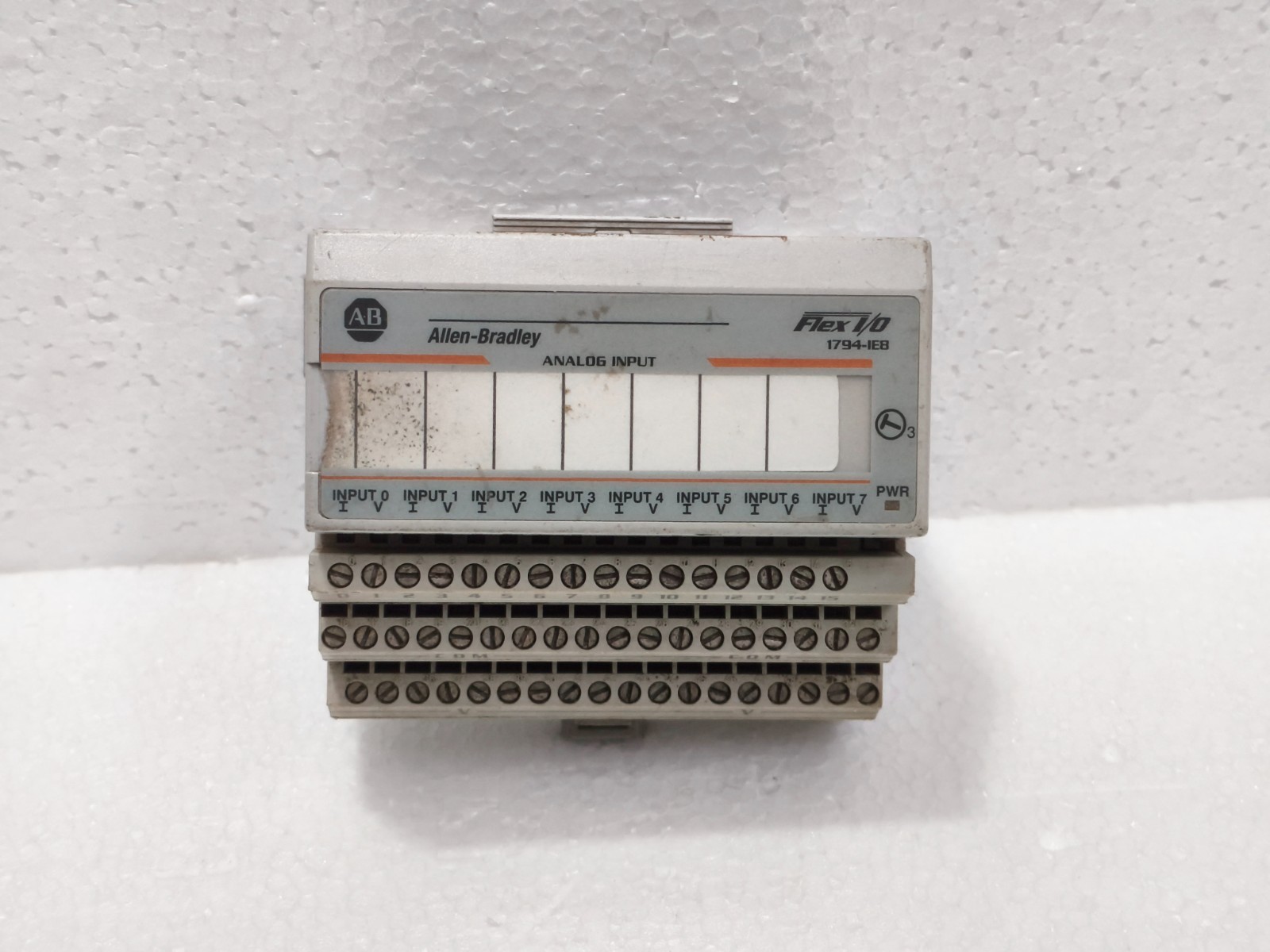 Allen Bradley 1794-IE8 Ser B With 1794-TB3/A Flex 8 Point Analog Input Module
