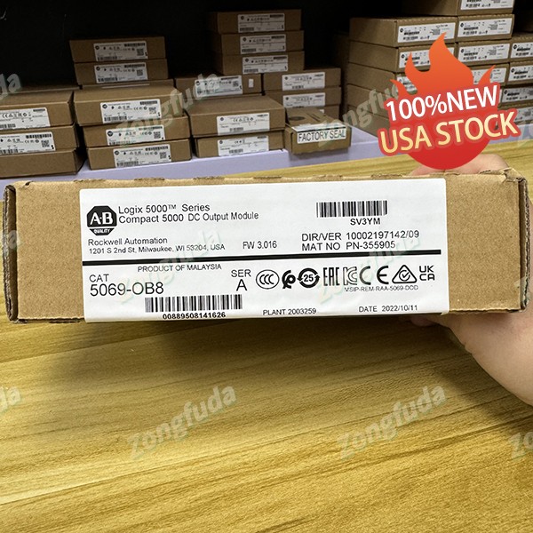 Original Allen-Bradley 5069-OB8 Industrial Automation Digital Control Unit