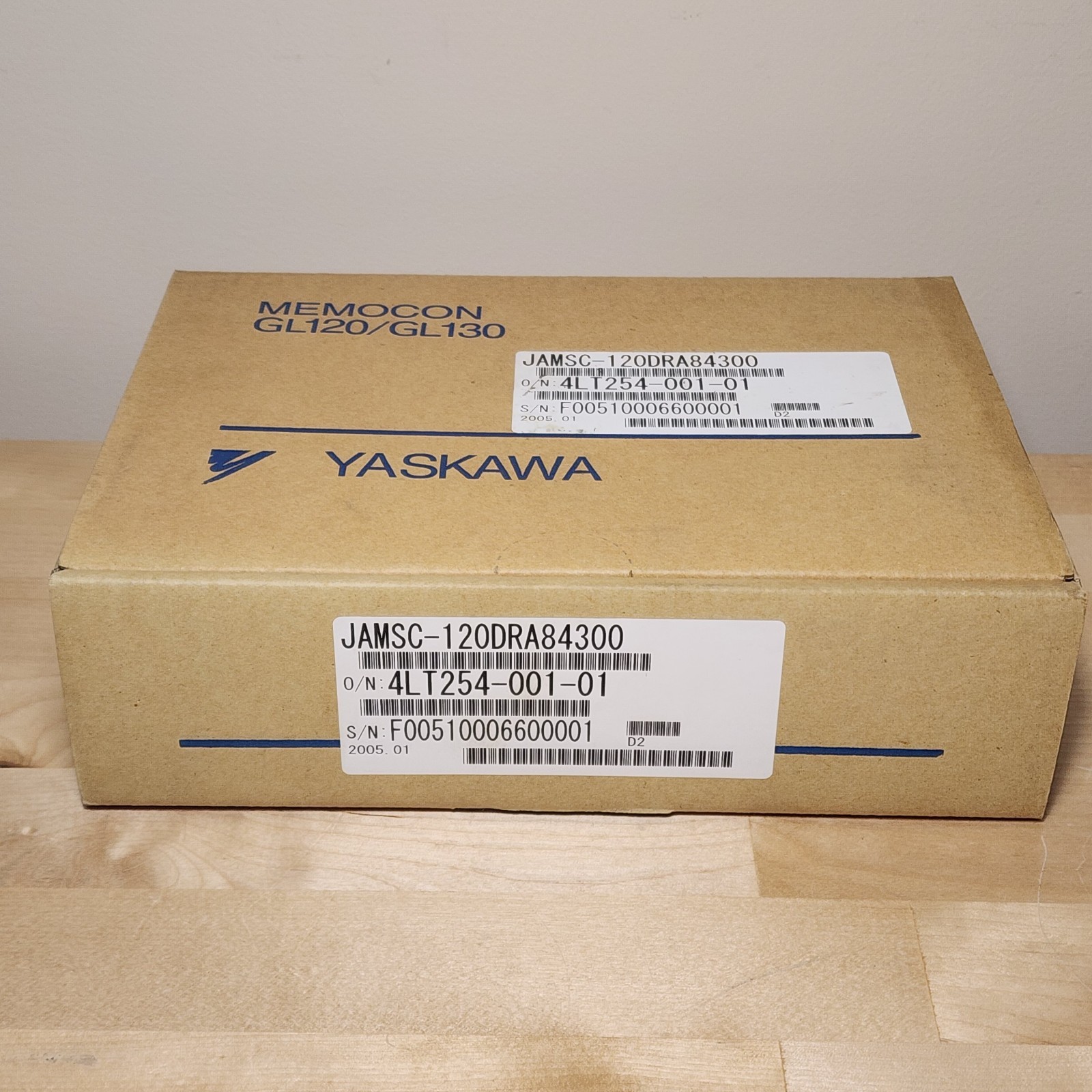 Yaskawa JAMSC-120DRA84300 MEMOCON GL120 16 Point Relay Output Module