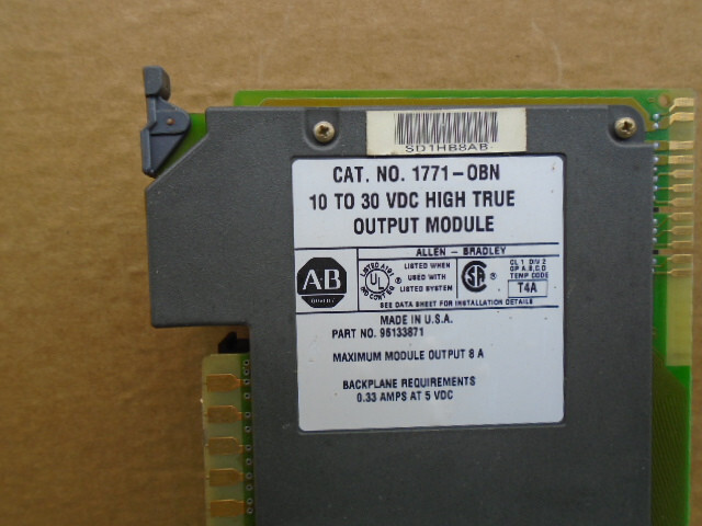 1771-OBN Allen Bradley PLC 5 10 to 30 VDC Output 1771-0BN 1771OBN E12