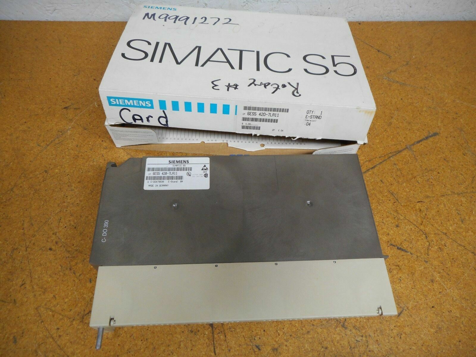 Siemens 6ES5 420-7LA11 Digital Intput Module 32X24 VDC Gently Used