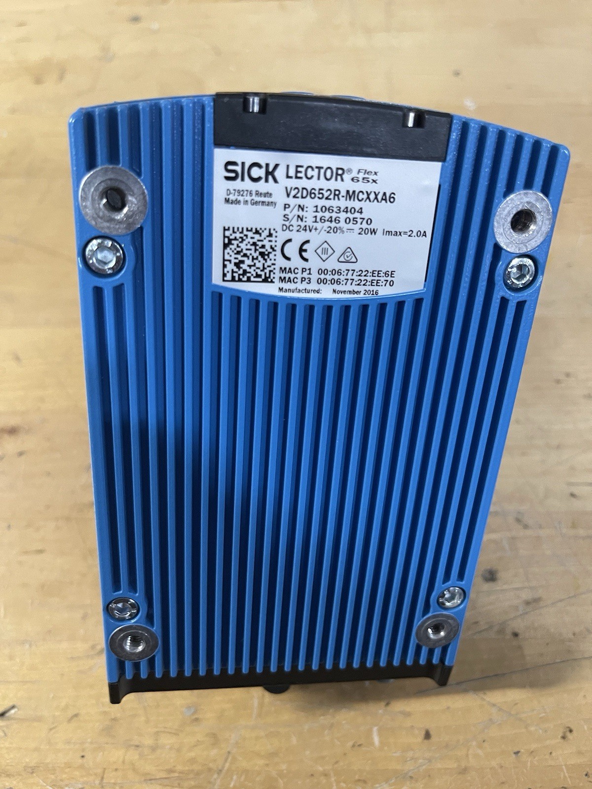 Sick Lector/Camera V2D652R-MCXXA6