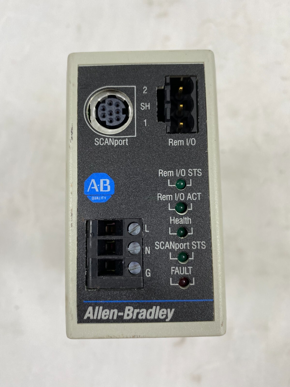 ALLEN-BRADLEY 1203-GD1 SERIES C 4.02 COMMUNICATION MODULE REMOTE I/O
