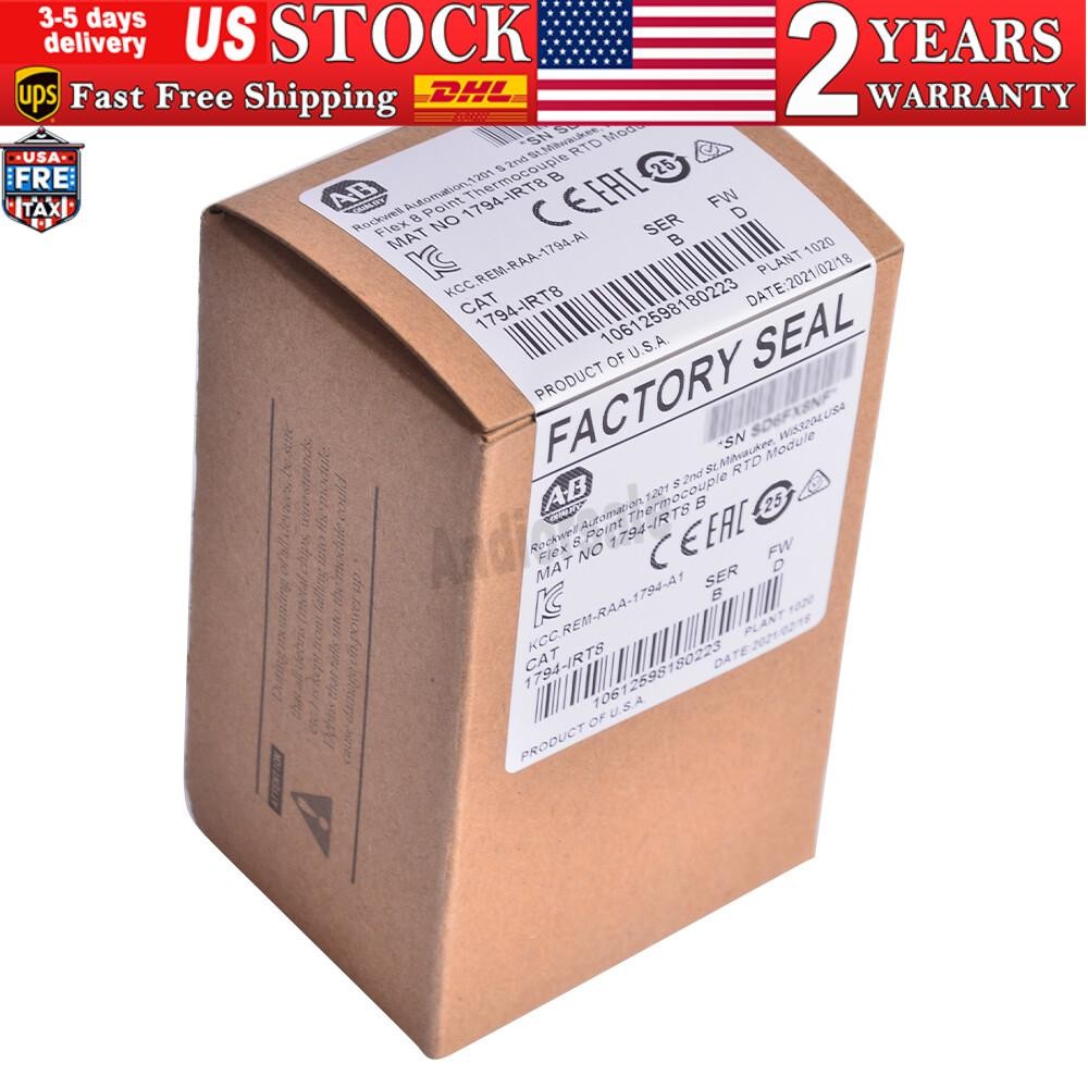 NEW Sealed Allen-Bradley Flex 8 Point Thermocouple RTD Module 1794-IRT8