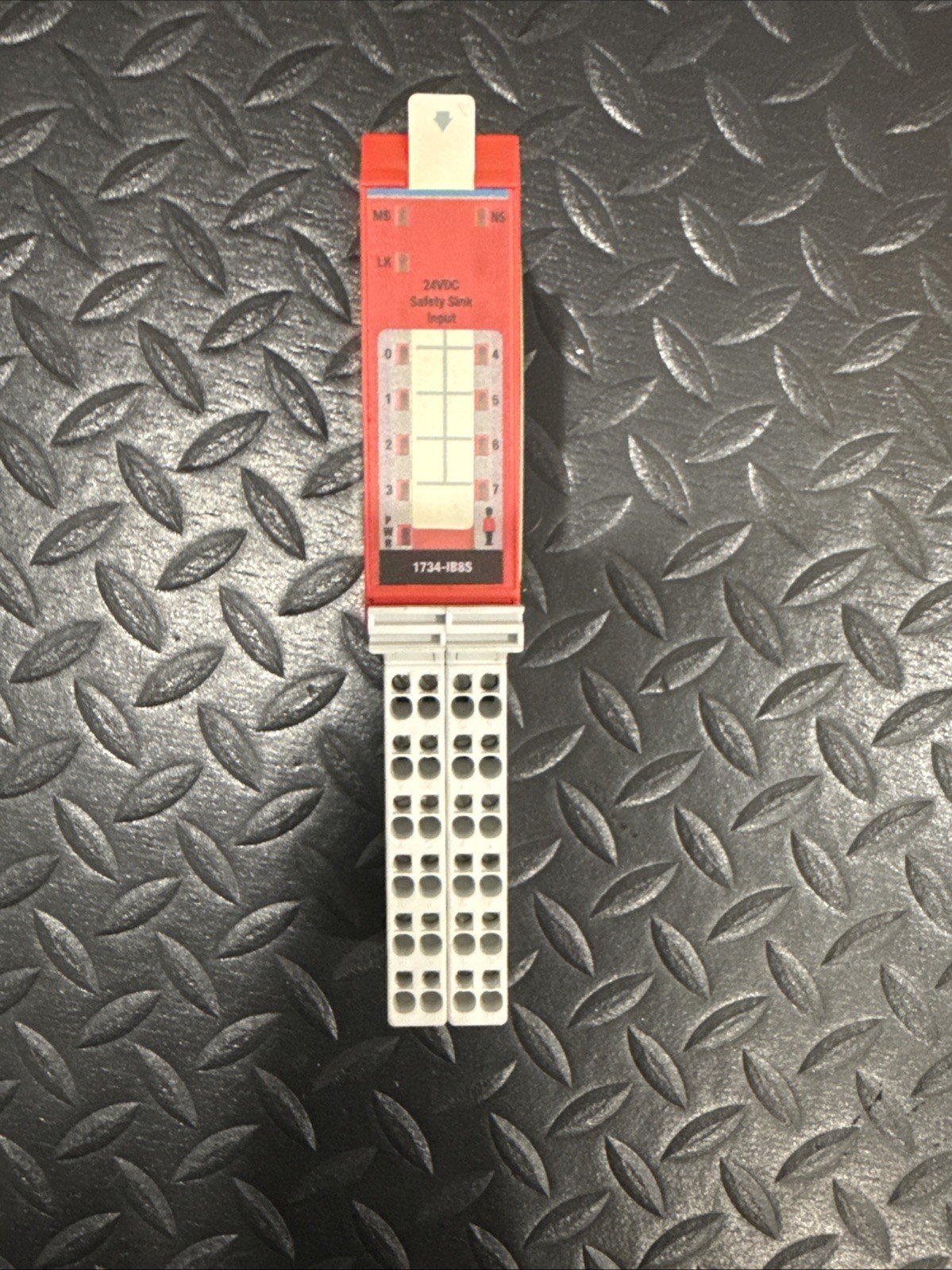 Allen Bradley 1734-IB8S Series B Safety Sink Input Module With Base 1734-Top3