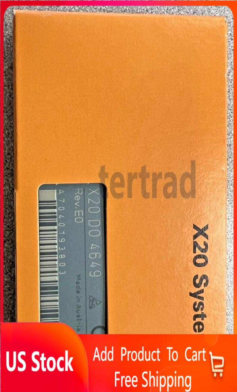 US Free TAX B&R X20DO4649 X20D04649 4 digital outputs – Brand New In Box
