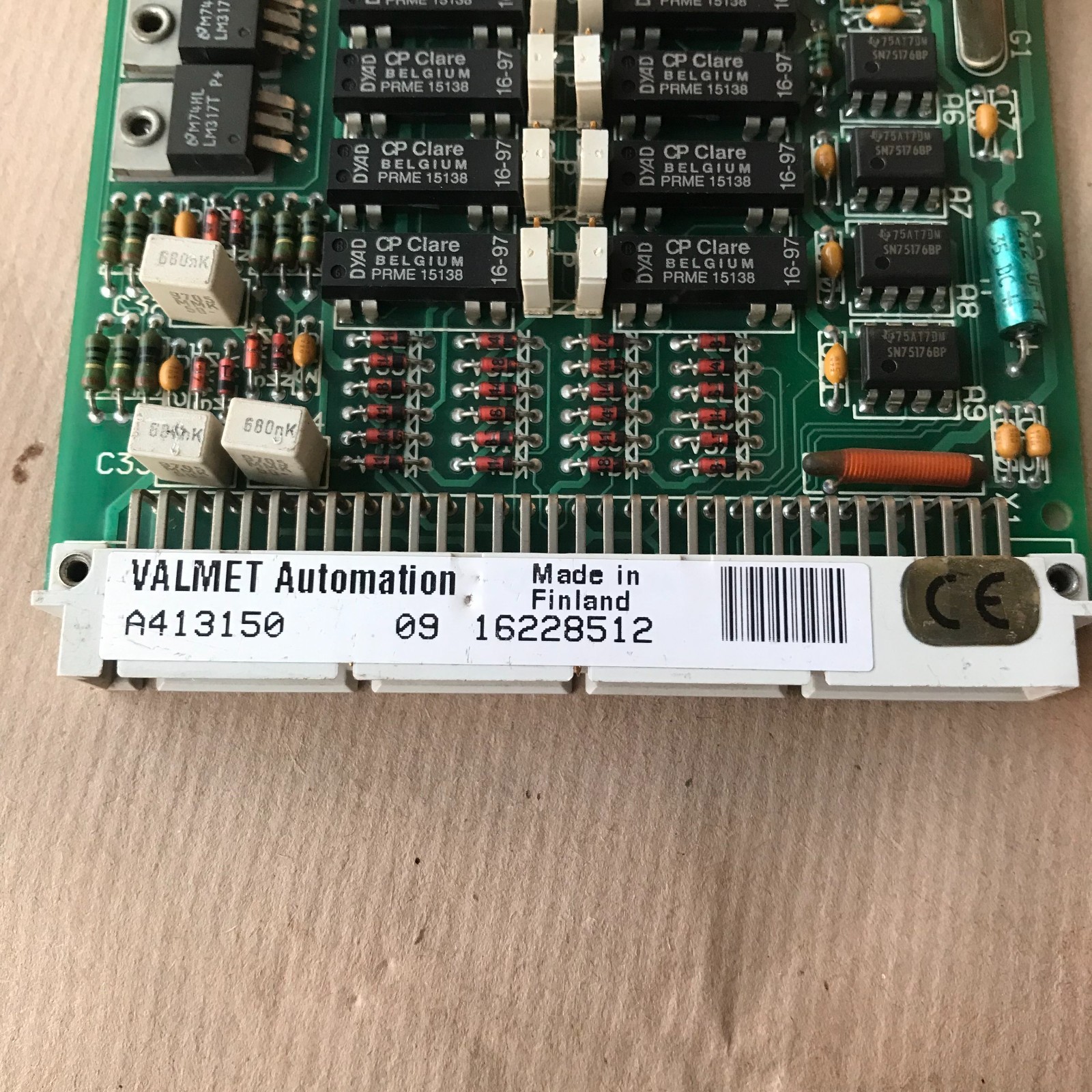 VALMET BOU8 BINARY OUTPUT UNIT A413150