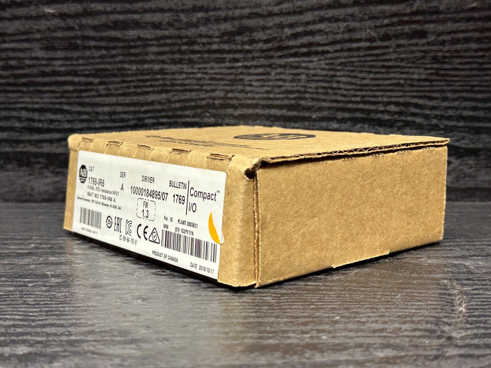 Surplus Open Allen Bradley 1769-IR6 1769-1R6 A 1.3 CompactLogix Input RTD 2019