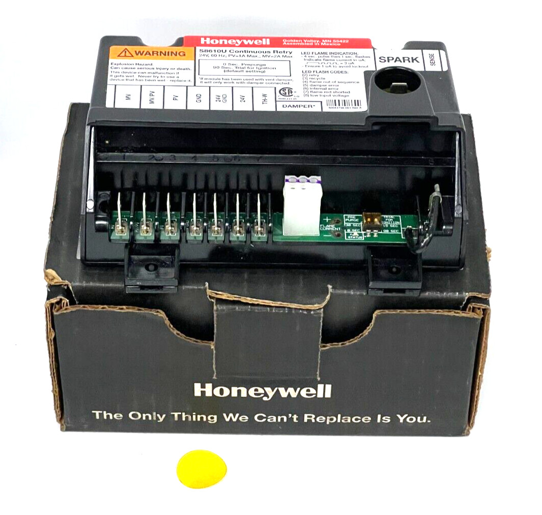 HONEYWELL S8610U3009 INTERMITTEN PILOT IGNITION MODULE