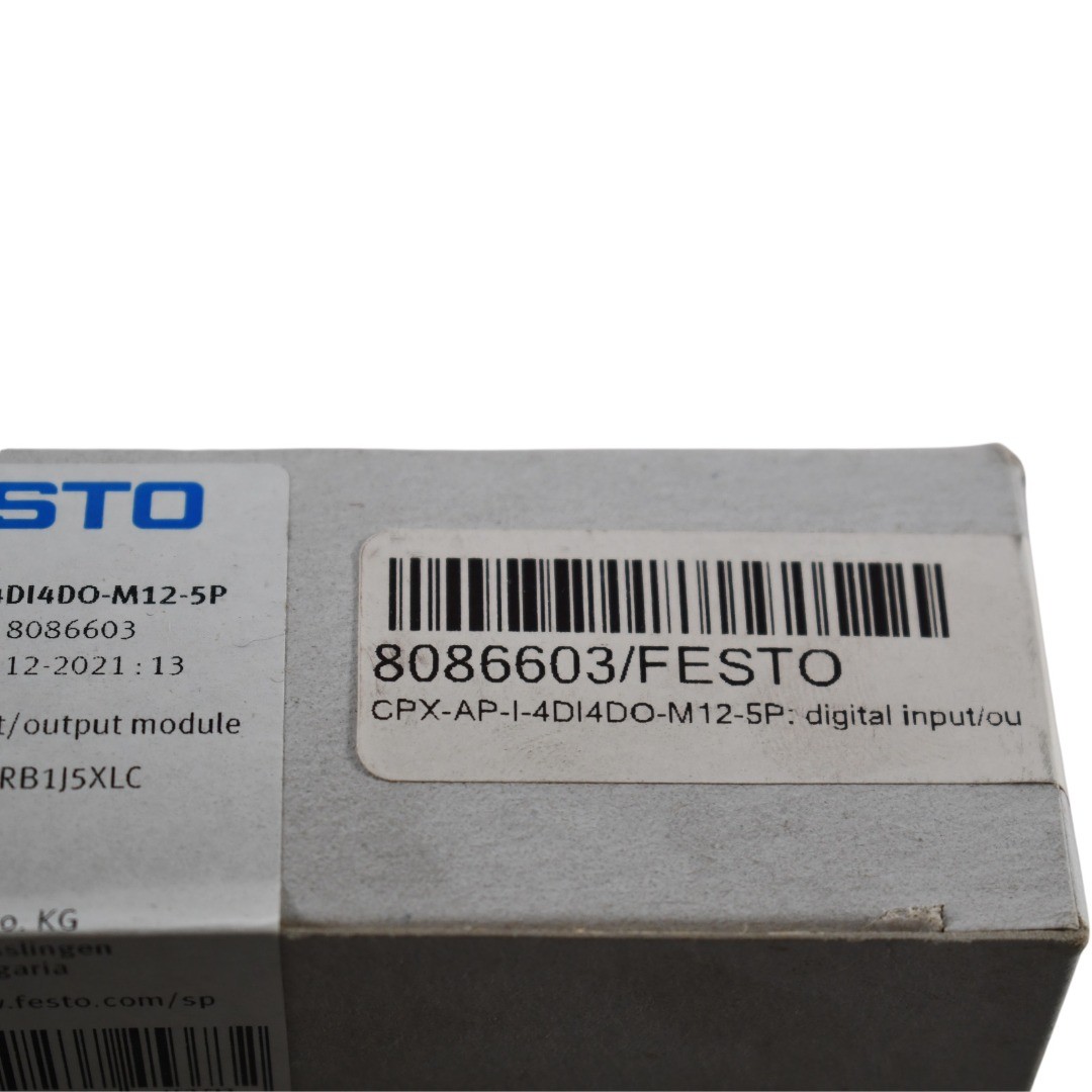 NEW Festo CPX-AP-I-4DI4DO-M12-5P 8086603 Digital Input Output Module AP System