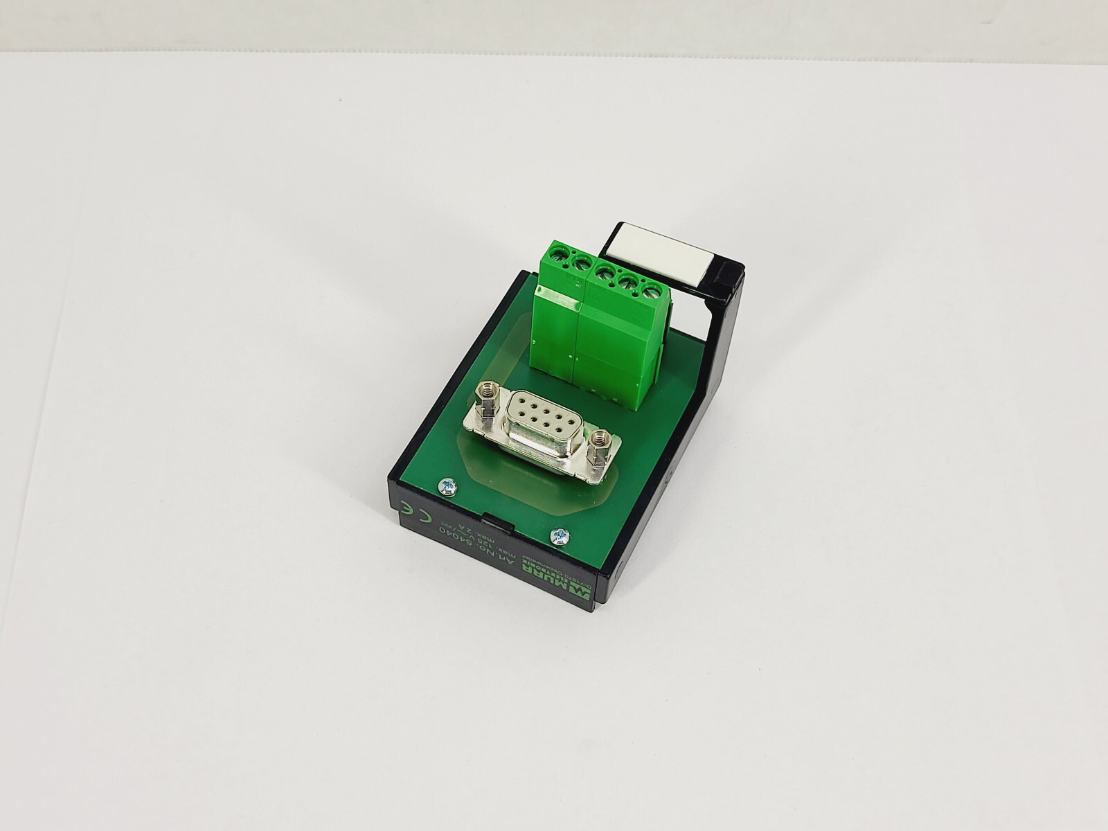 MURR Elektronik 54040 9-Pin D-Sub Connector to Screw Terminal Block Breakout