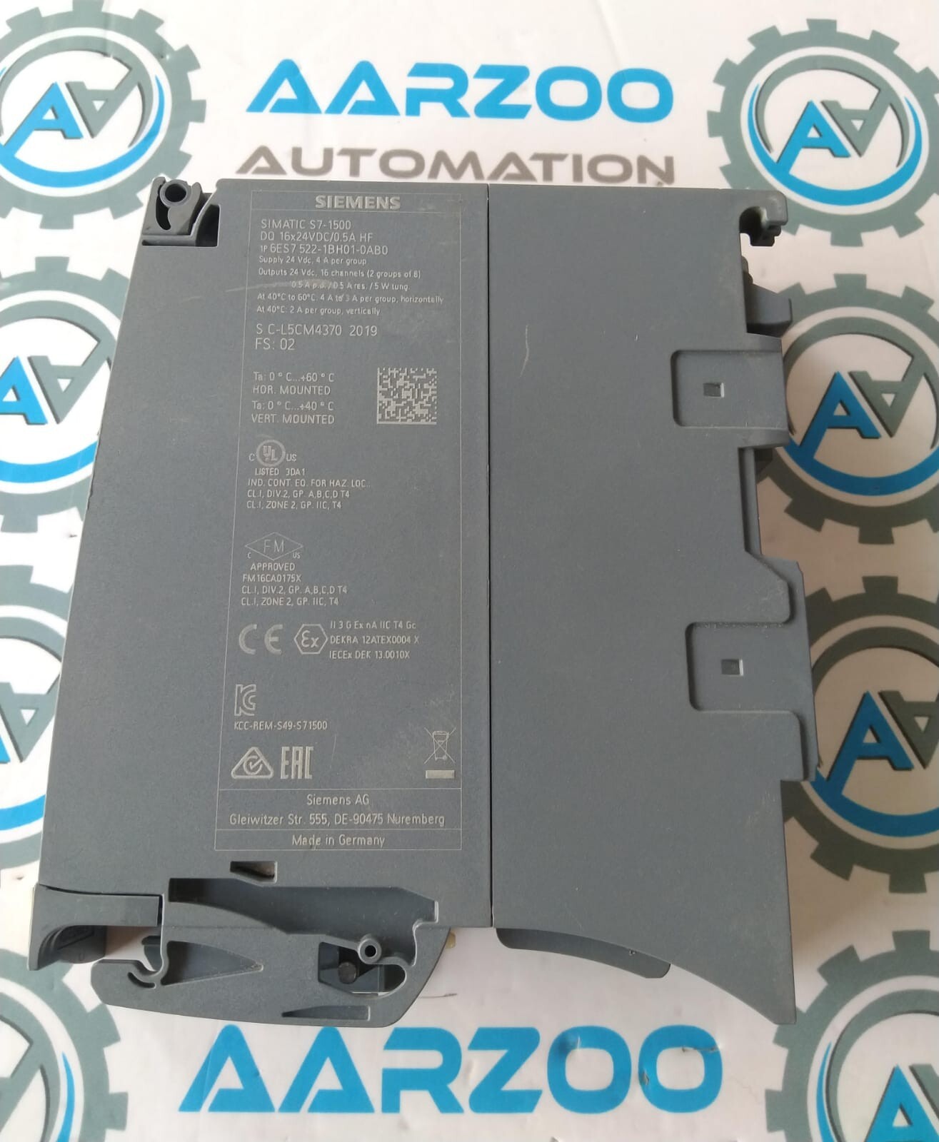 Siemens 6ES7522-1BH01-0AB0 S7-1500 digital output module 6ES7 522-1BH01-0AB0
