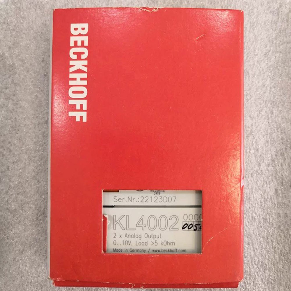 Beckhoff Original KL3404 KL4002 KL3054 KL1408 KL2408 KL3052 KL3122 PLC module