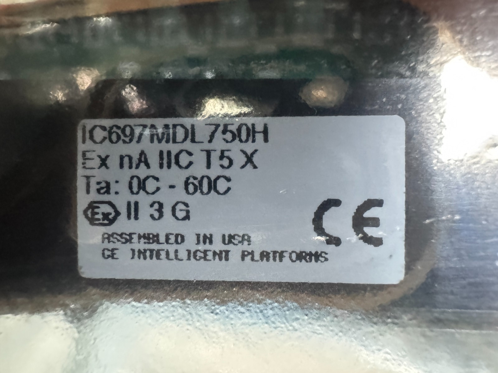 GE Fanuc IC697MDL750H 32-Point Descrete Logic Output Module 24/48 VDC .5A