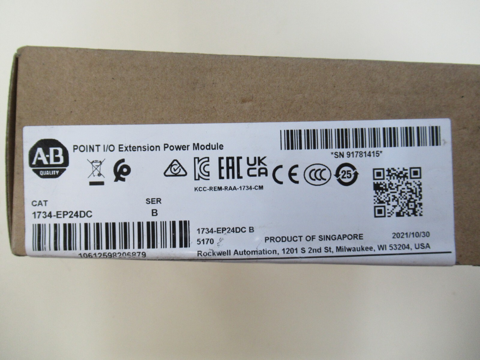 Allen-Bradley 1734-EP24DC 24V Power Supply