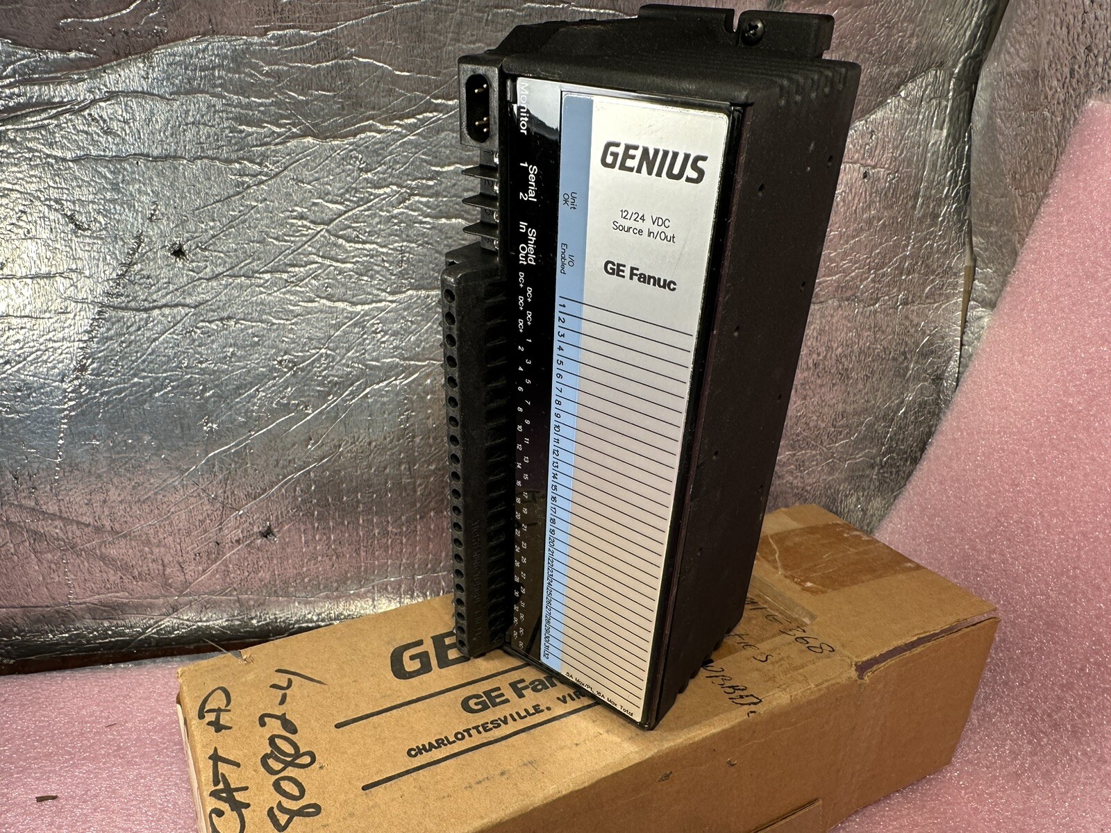 GE IC660EBD024B IC660TBD024A 12/24vdc Source I/o Module