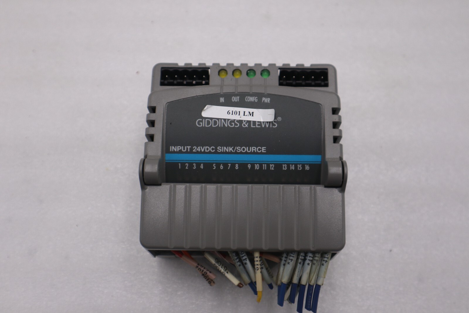 GIDDINGS & LEWIS M.1300.7372 R1 Input Module 24VDC SINK/SOURCE STOCK 628-D