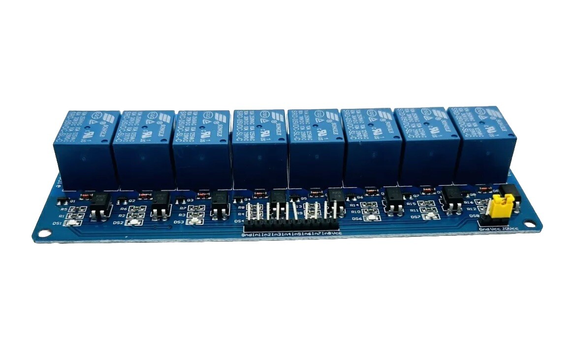 MCU Opto-isolator 8-Channel Power Relay Module Expansion