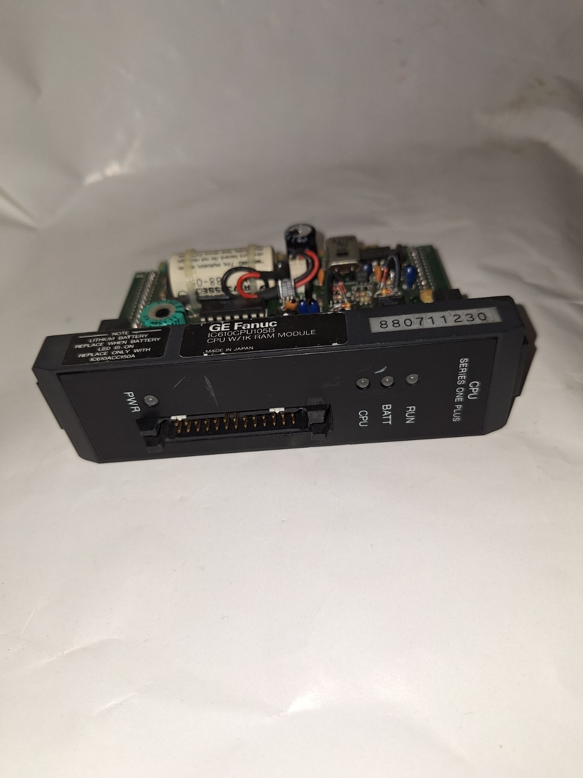 NEW GENUINE GE FANUC IC610CPU105B CPU W/ 1K RAM MODULE, NEW OTHER