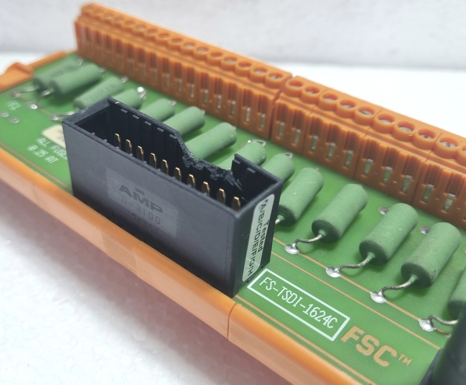 FSC FS-TSDI-1624C Digital Input FTA – Connector Damaged