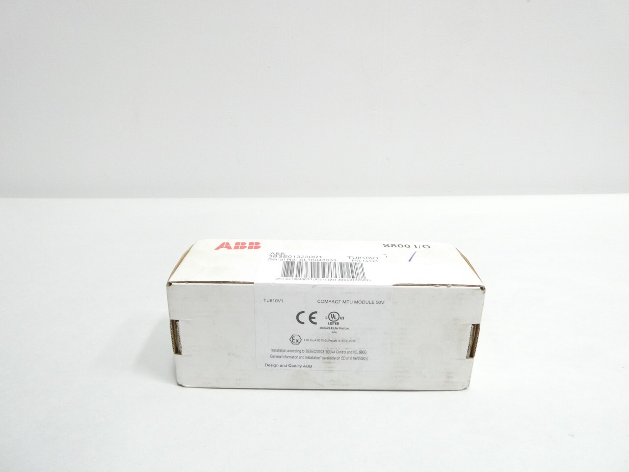 Abb 3BSE013230R1 S800 I/o Compact Module Termination Unit US Free TAX