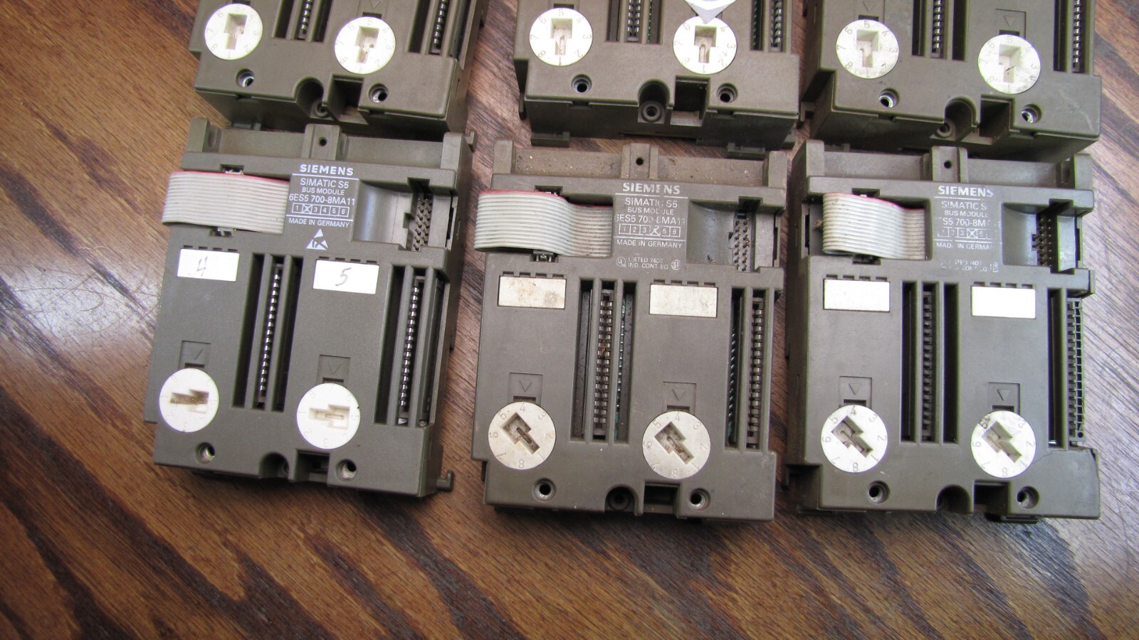 Siemens SIMATIC S5 Bus Modules (9) lot 6ES5 700-8MA11