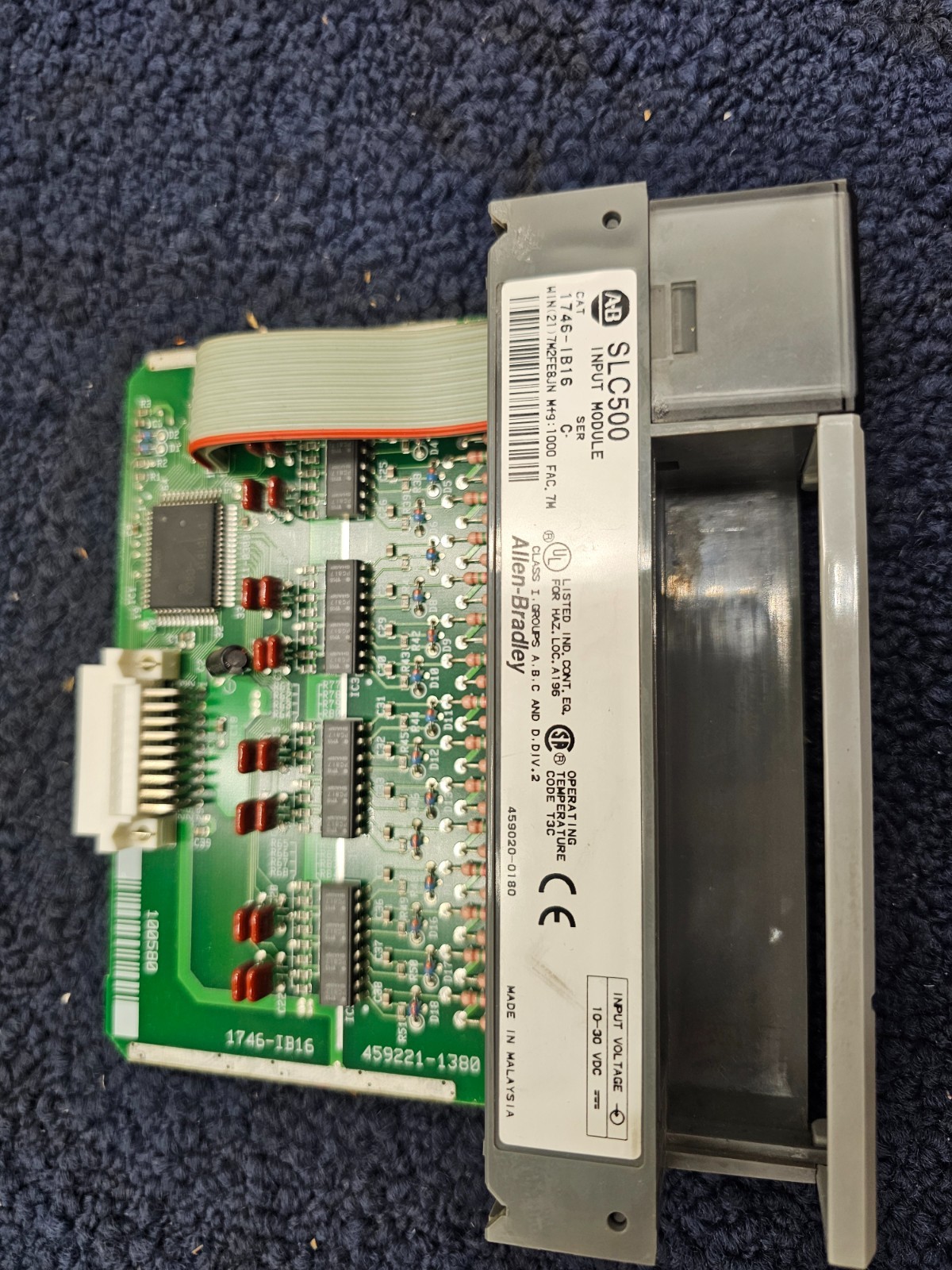 Allen Bradley 1746-IB16 SER C SLC 500 Digital Input Module
