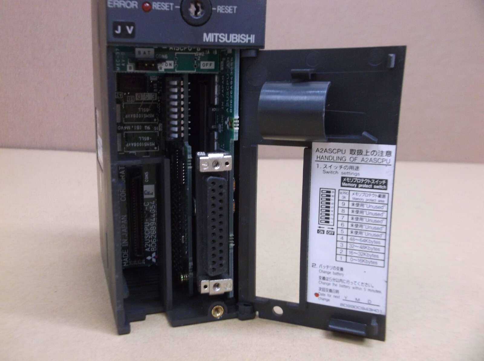 A2ASCPU Mitsubishi PLC DEMO High Speed CPU A2A-SCPU