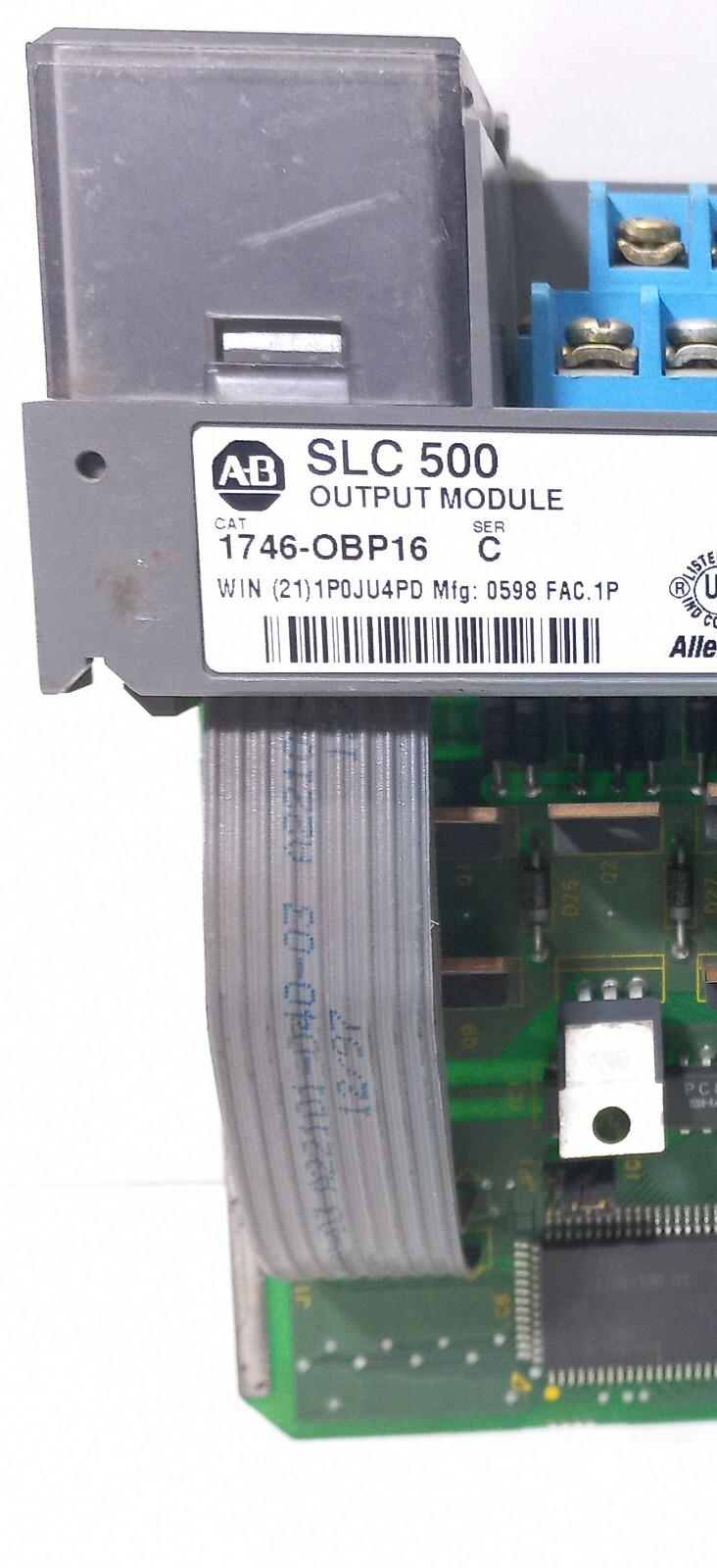 Allen Bradley SLC 500 1746-OBP16 output module (FREE SHIPPING)