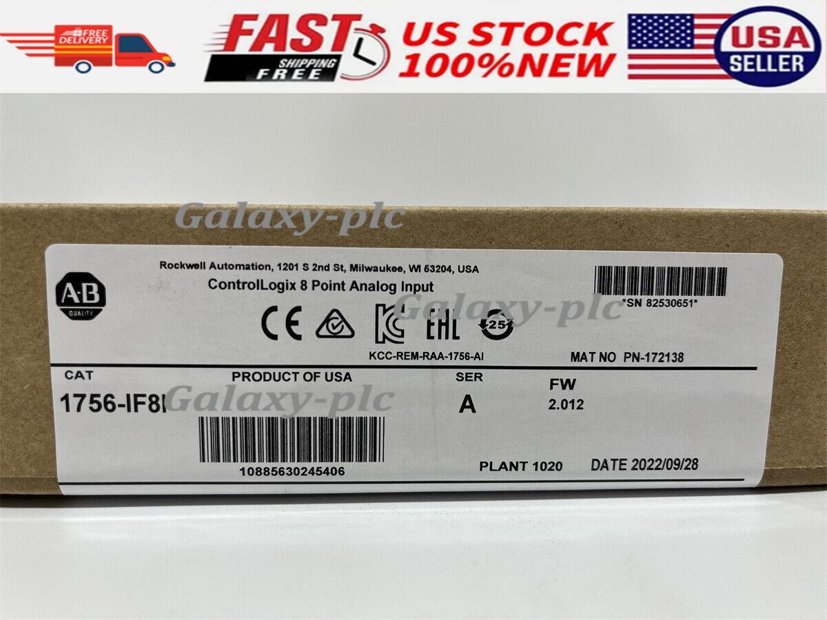 New Allen-Bradley 1756-IF8I ControlLogix Analog Input Module AB 1756IF8I In US