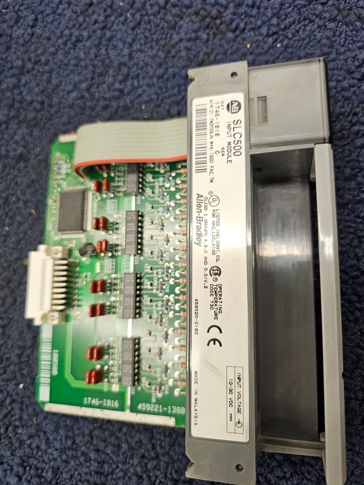 Allen Bradley 1746-IB16 SER C SLC 500 Digital Input Module