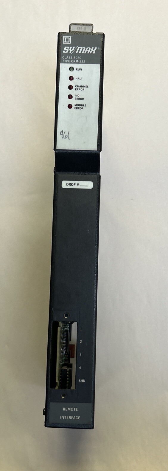 SQUARE D SYMAX,8030CRM-222,REMOTE INTERFACE MODULE