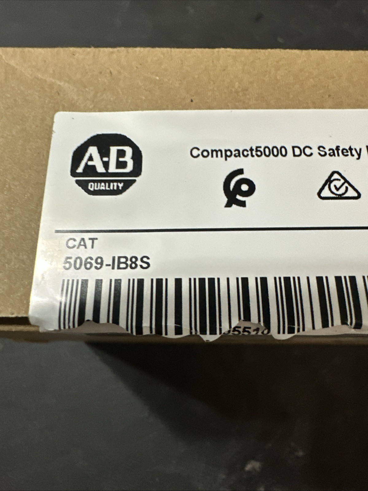 5069-IB8S Allen Bradley Compact 5000 8 Channel 24VDC Safety Input Module