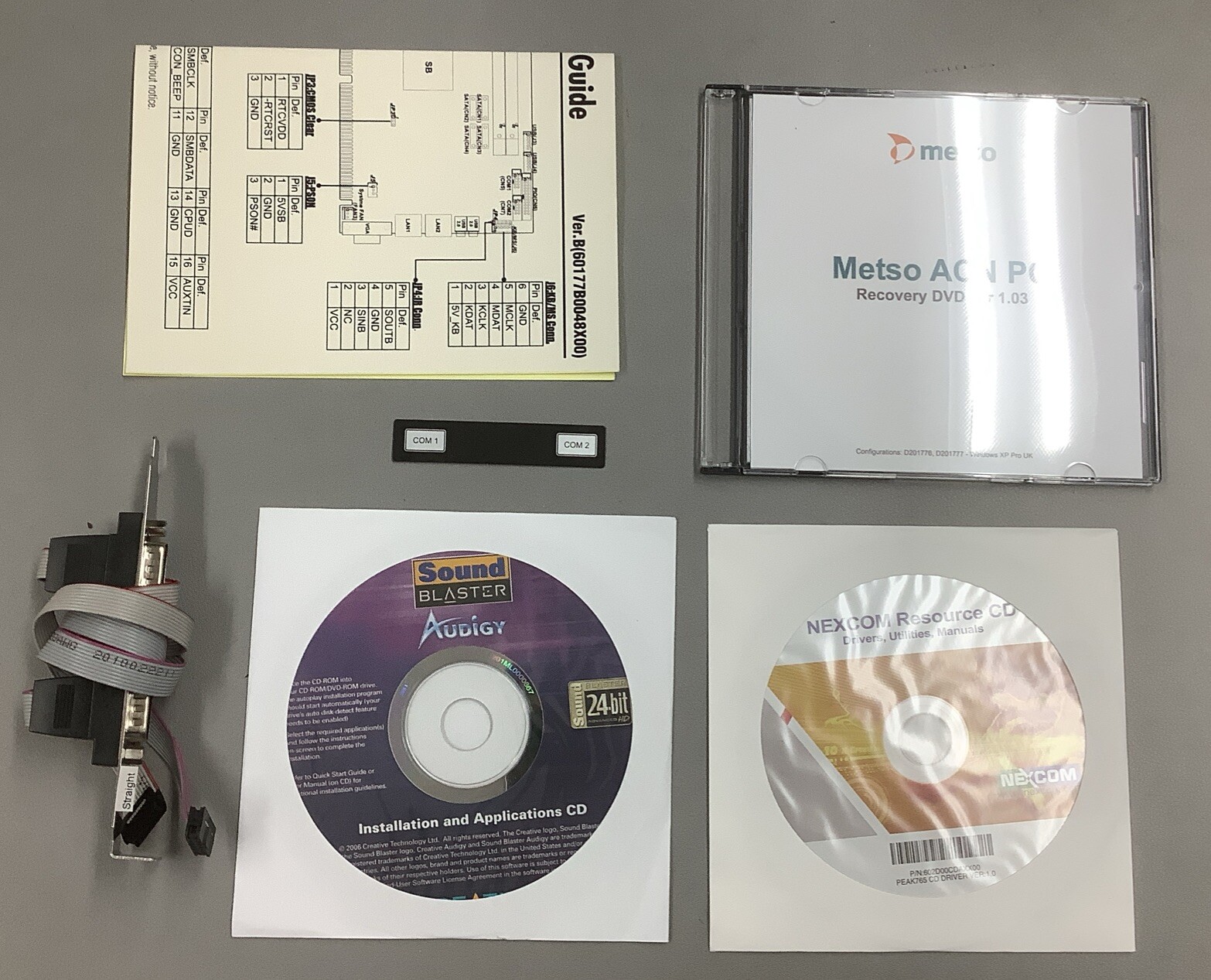 Metso Automation D201776 ACN PO DC PLC Control Server Computer AD-76705 (F12)