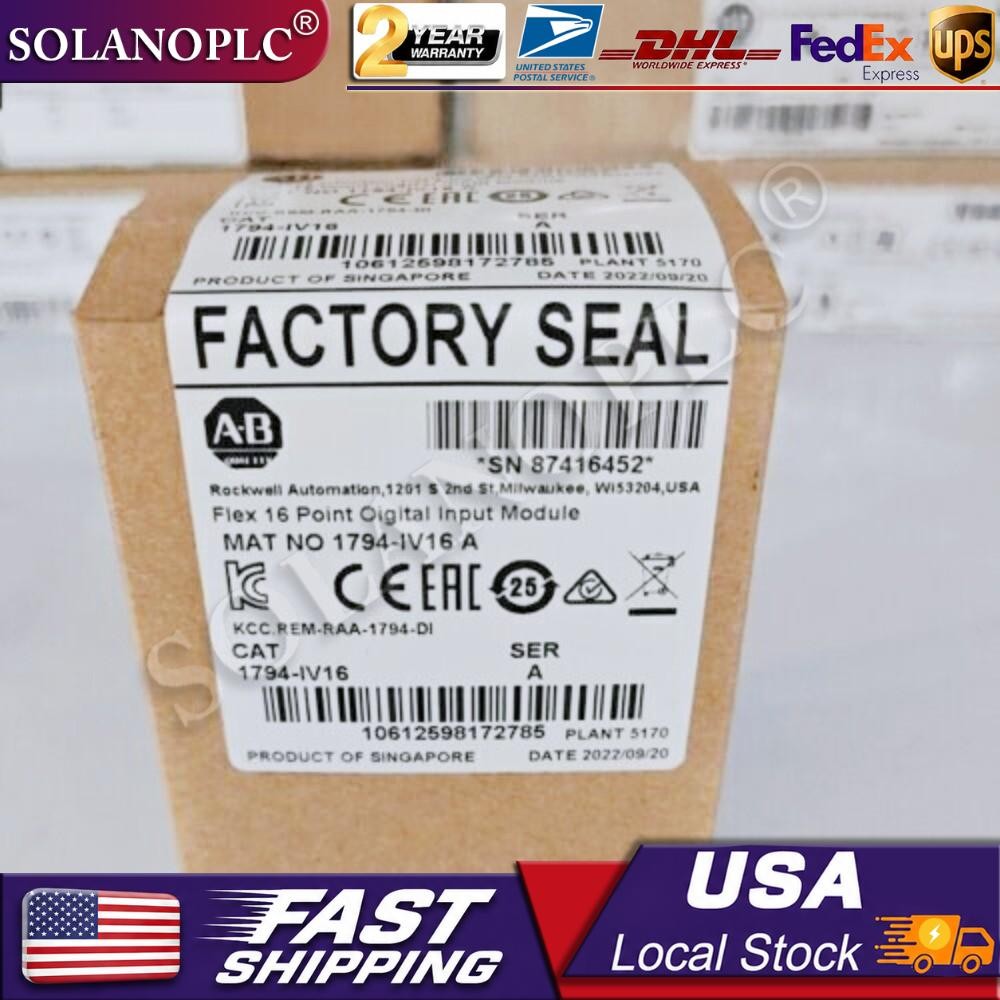 New AB 1794-IV16 Flex 16 Pt Digital Input Module AB 1794IV16 US Free Tax