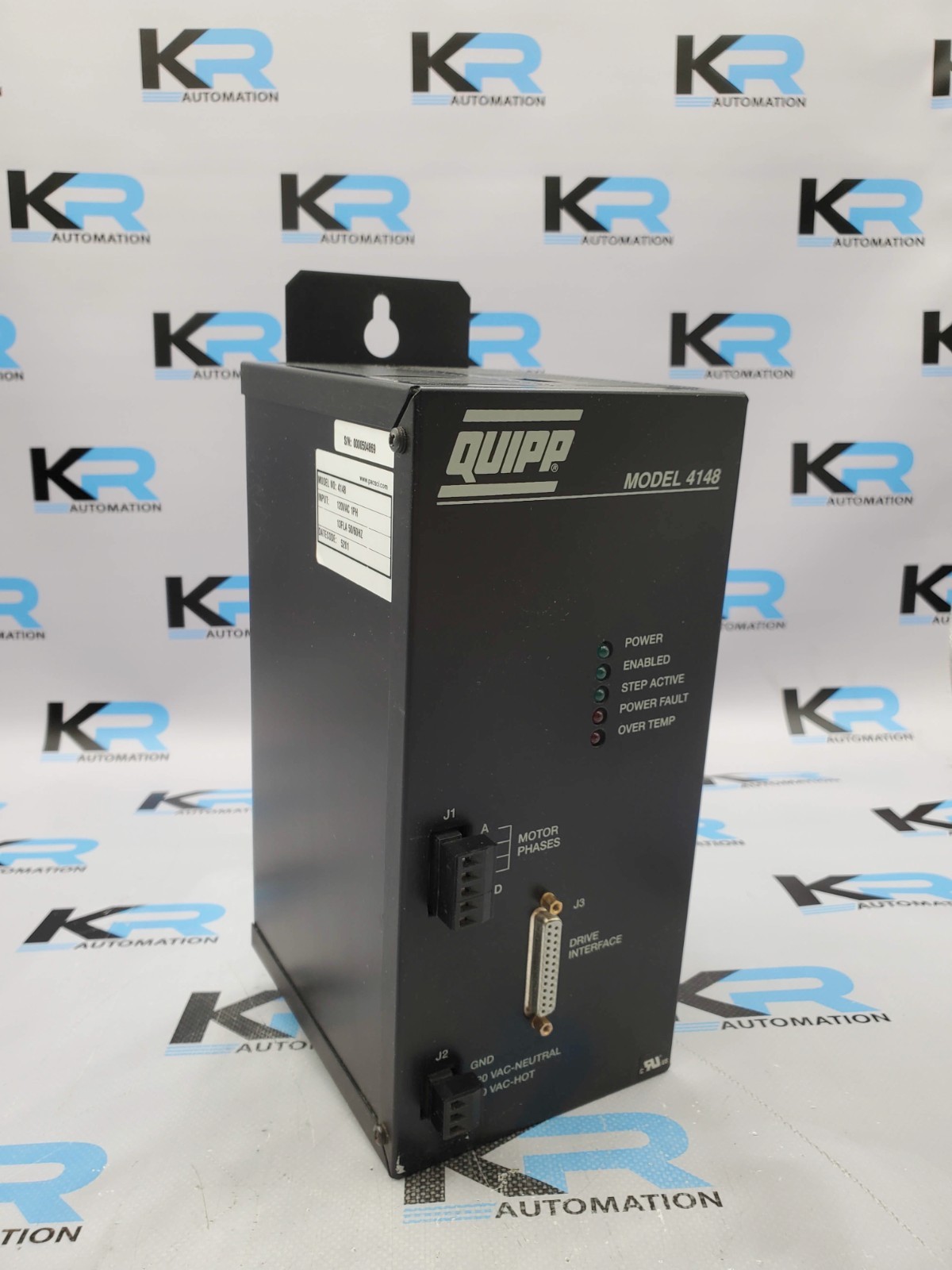 Quipp 4148 Input Stepper Drive 1Ph 120V 13FLA 50/60Hz