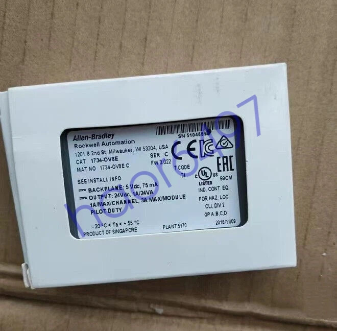 1734-OV8E POINT I/O 8 Point Digital Output Module Brand New AB Original Sealed