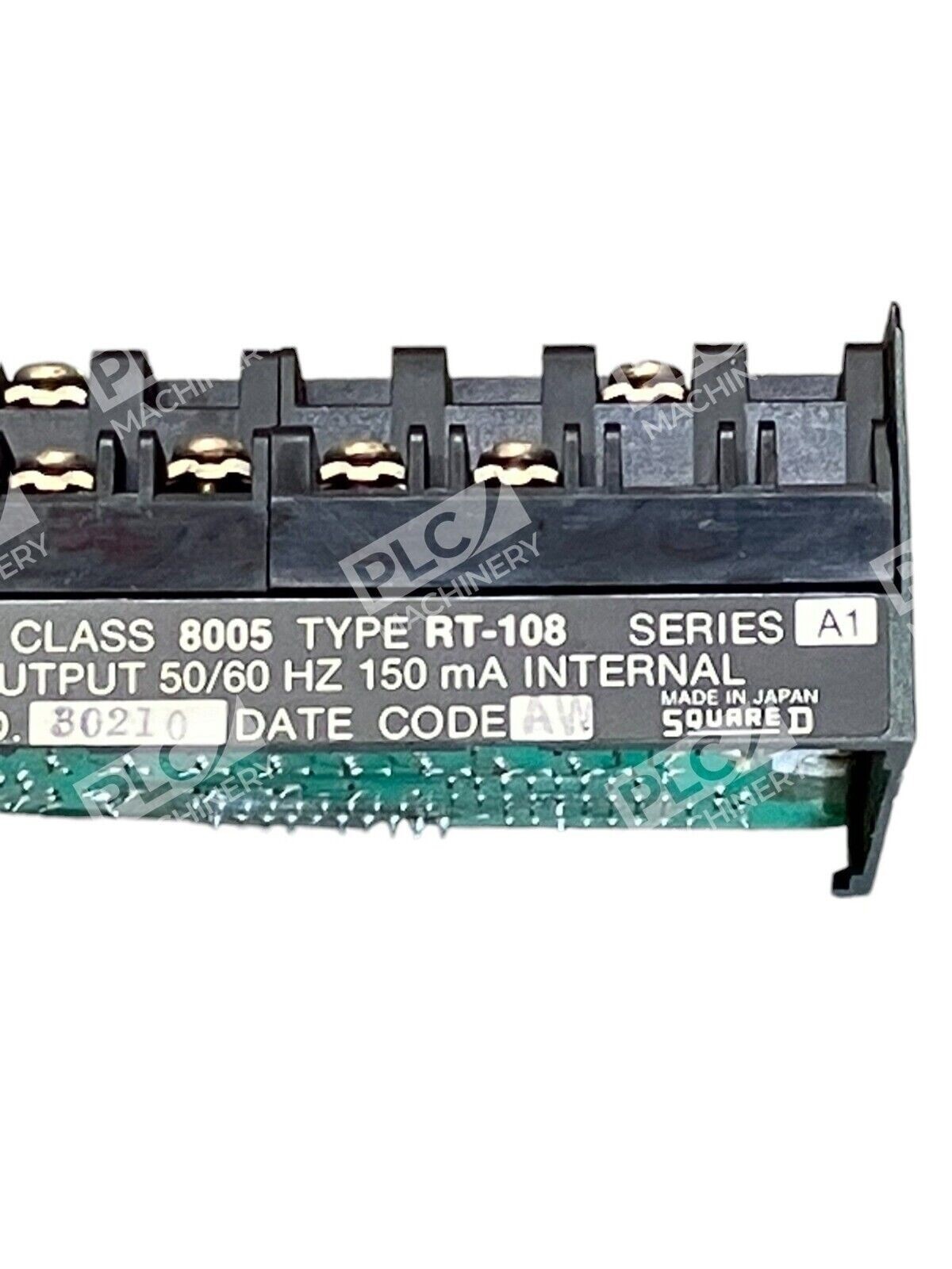 Square D Sy/Max 120-240VAC 50/60Hz 150mA 8005-RT-108 /A1