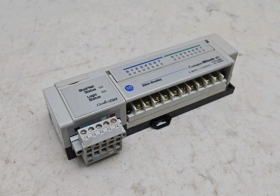 Allen Bradley 1791-8B8P Compact Block I/O Module Ser C 8 Outputs