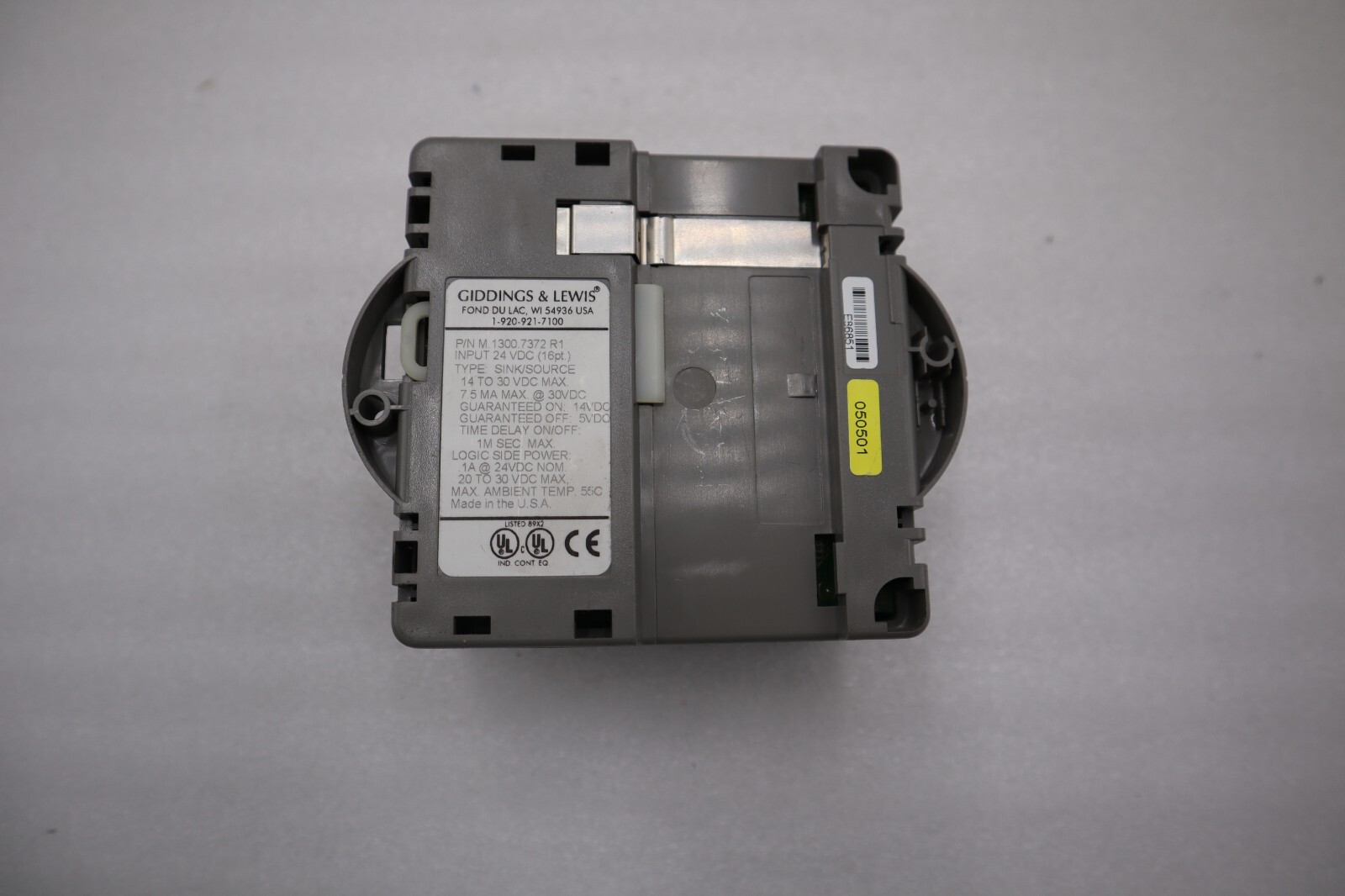 Giddings & Lewis M.1300.7372 R1 Input Module 24VDC SINK/SOURCE STOCK 5183A