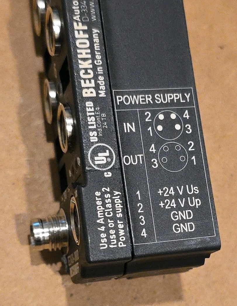 Beckhoff IE2401-0000 16 Channel Digital I/O Module