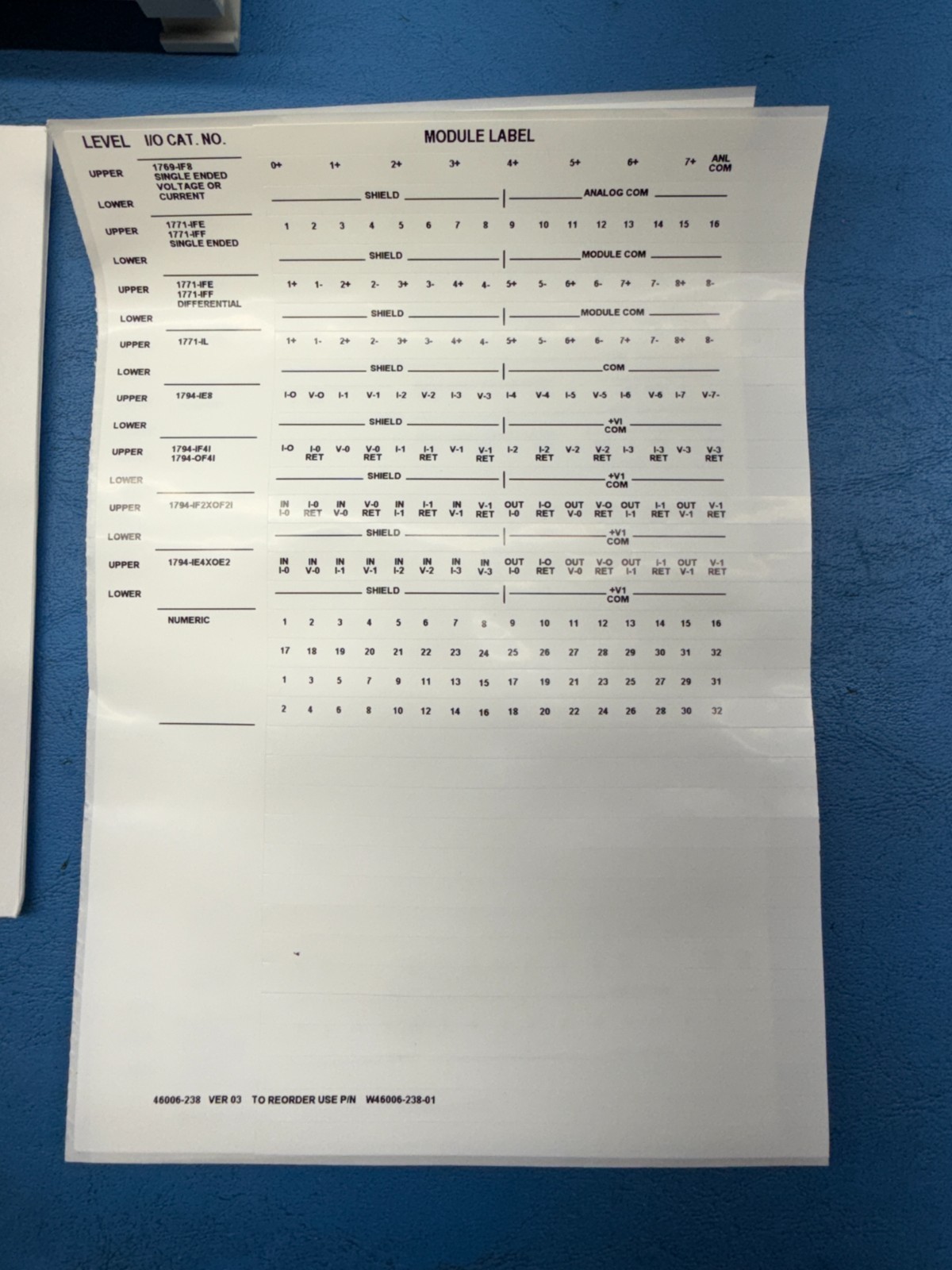 Allen-Bradley 1492-AIFM8-3 8-Channel Feed-Through Analog Interface Module