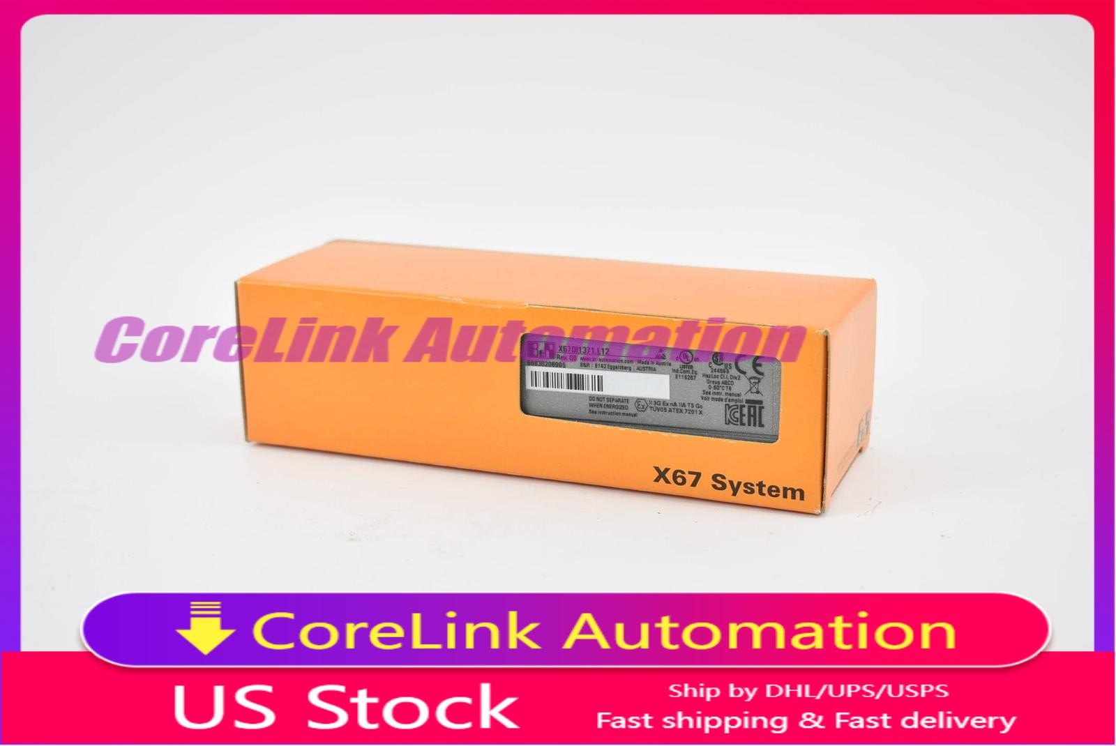 B&R Automation Digital Input Module X67 DI 1371.L12 (X67DI1371.L12) Rev. G0-