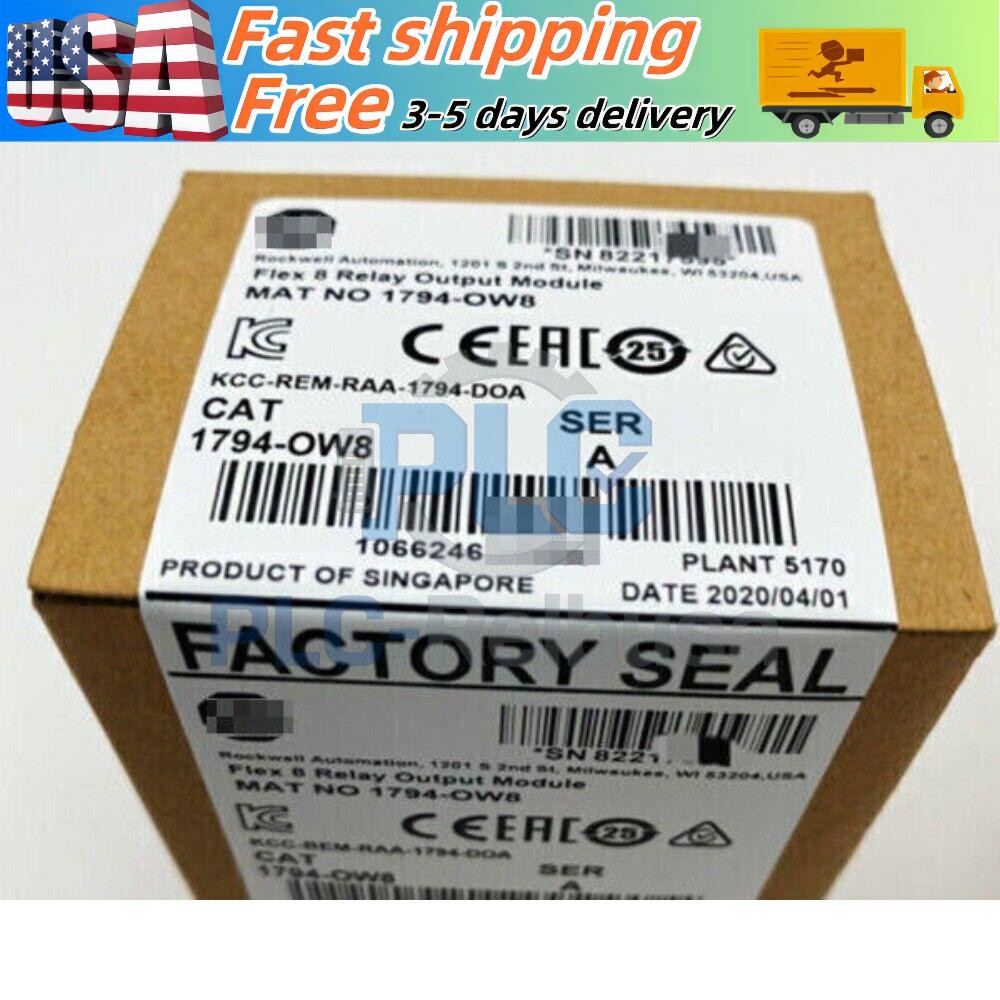 New Sealed AB 1794-OW8 Flex 8 Point Relay Output Module 1794OW8 US Free Tax