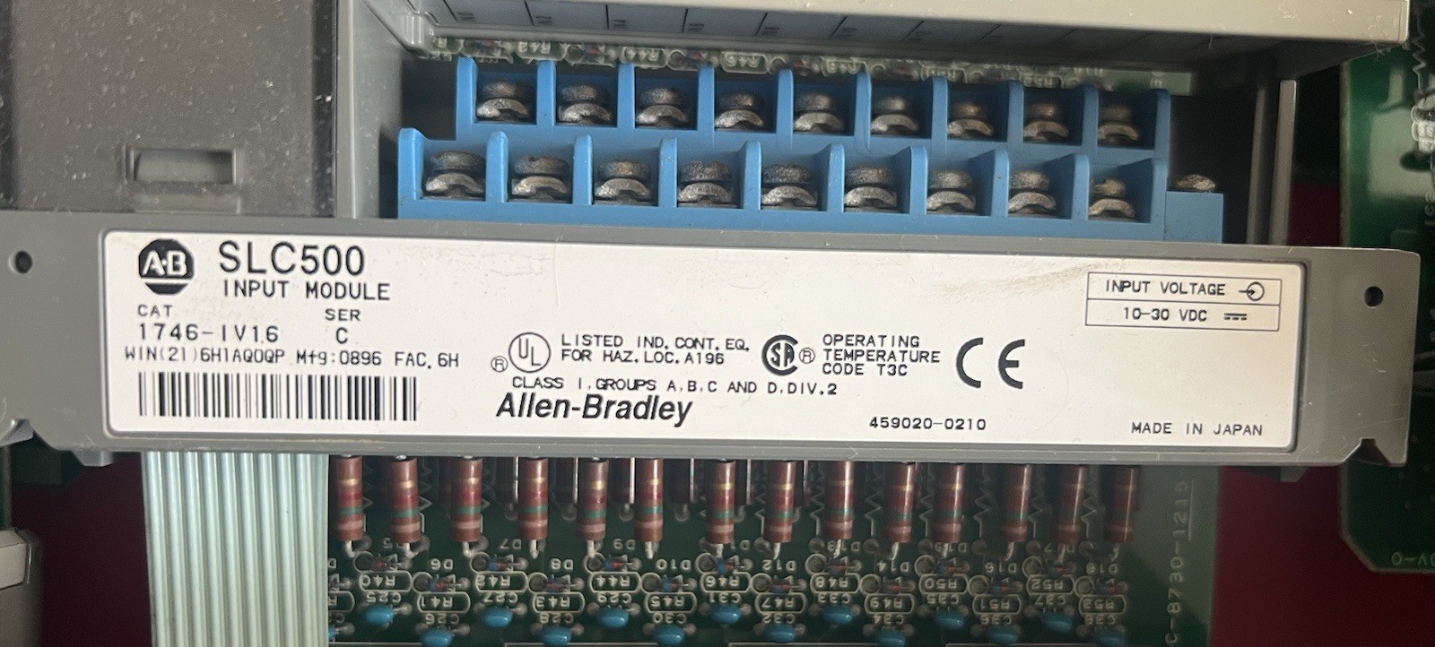 Allen Bradley 1746-IV16 Ser. C SLC 500 Input Modules (11 Units) New Pre-Owned