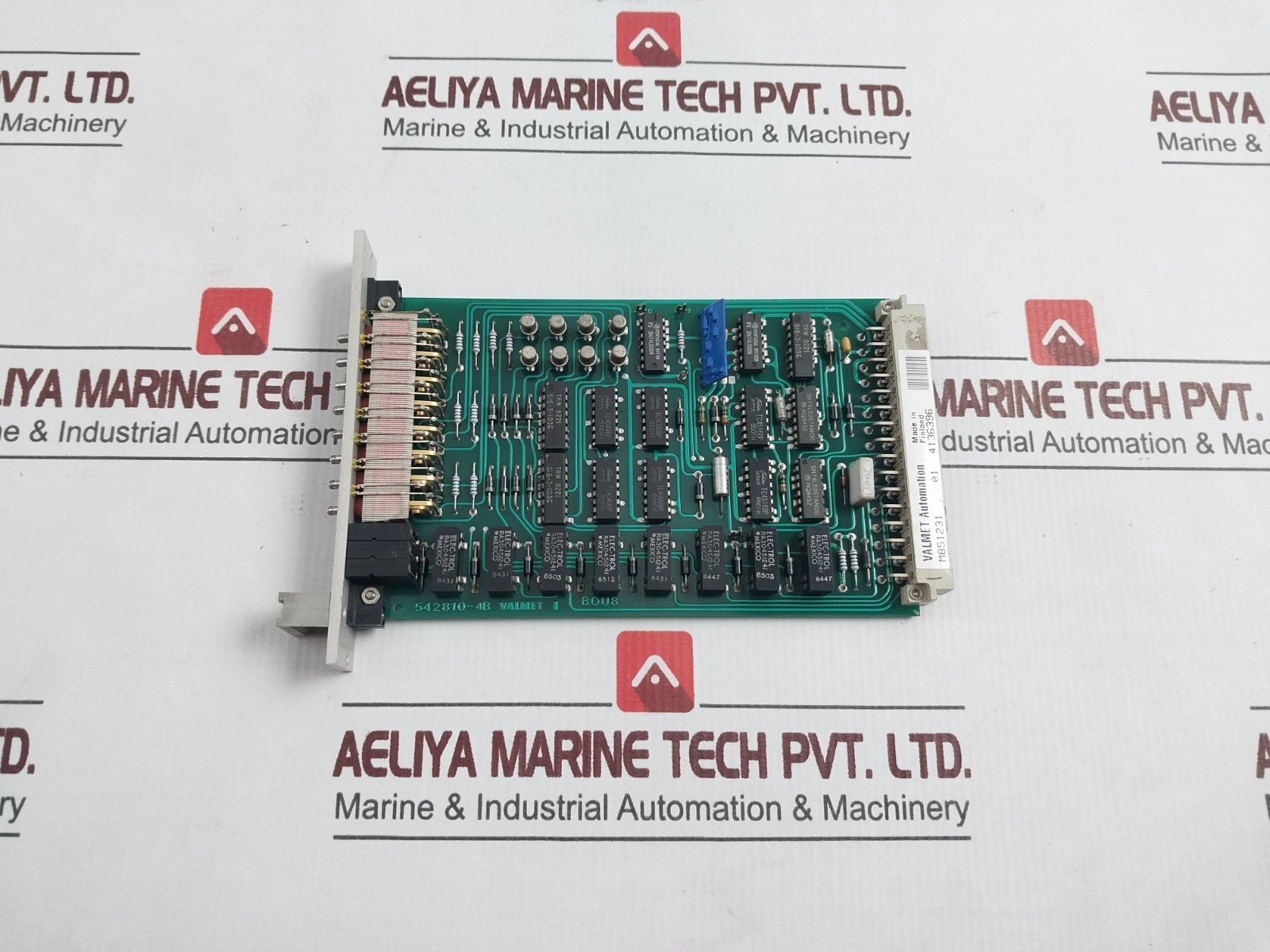 VALMET AUTOMATION BOU 8A Binary Output Unit PCB 542810-4B 542810-4A