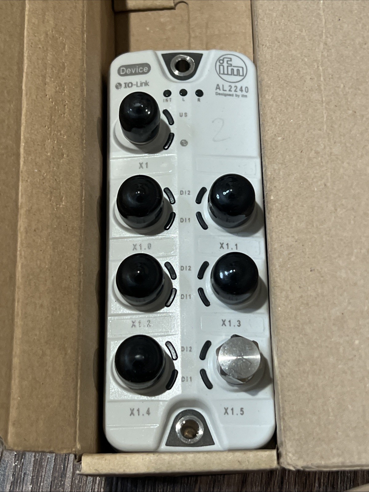 IFM IO-Link Module 6X2 DI M12 IP69K AL2240