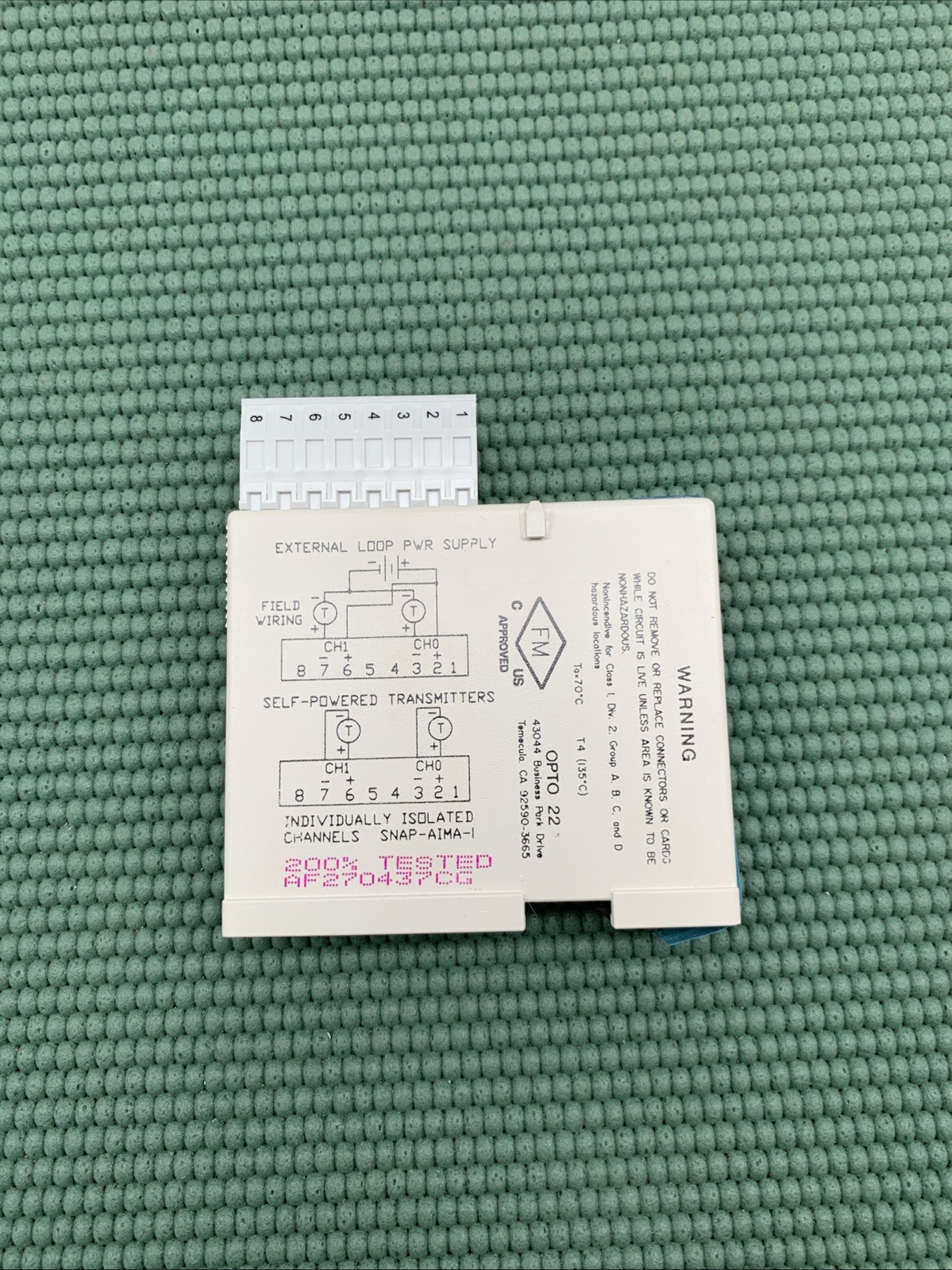 OPTO 22 SNAP-AIMA-I (Surplus Unopen)