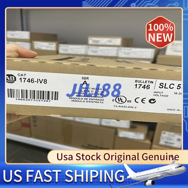 NEW ALLEN BRADLEY 1746-IV8 Series A. SLC 500 8 Point Input Module 1746IV8