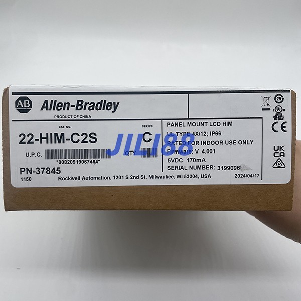 1PC AB 22-HIM-C2S Panel Mount HIM LCD Display 22HIMC2S Brand New